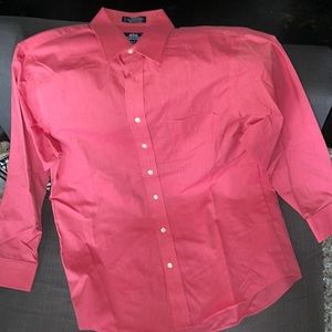 Stanford brand new dress shirt red size 15 1/2